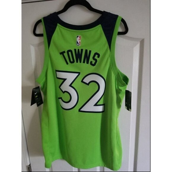 Nike Minnesota Timberwolves Mens Karl Anthony Towns Alt Jersey - Picture 5 of 12
